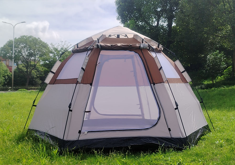 Tenda Automática Hexagonal 260x260x150 cm