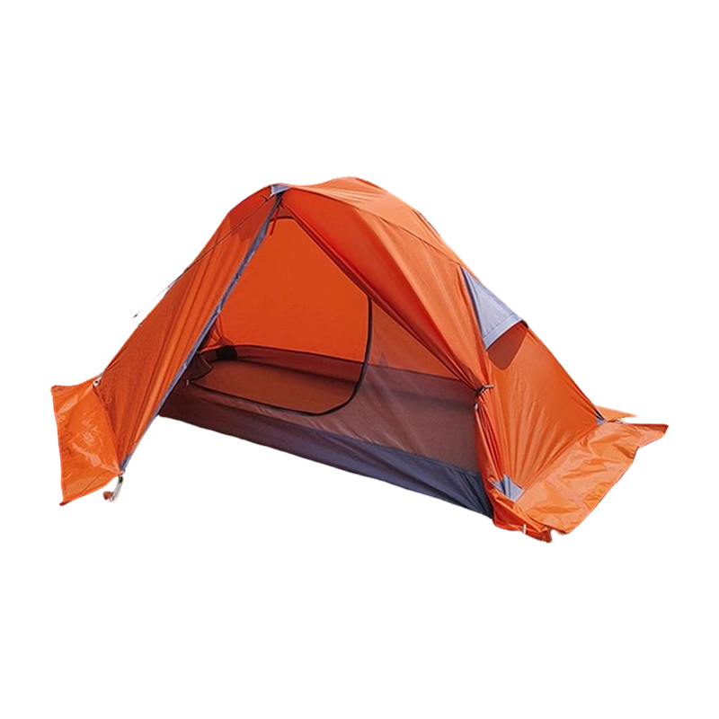 Tenda de caminhada leve de camada dupla para uma pessoa