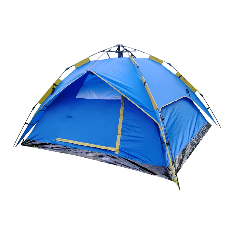 Tenda pop-up automática de camada dupla