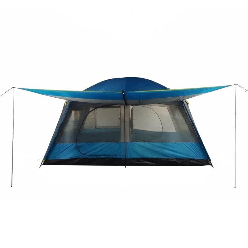 Barraca de acampamento ao ar livre espaçosa para 8 pessoas