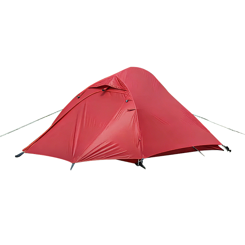 Tenda de caminhada leve em silnylon 20D para 1–2 pessoas